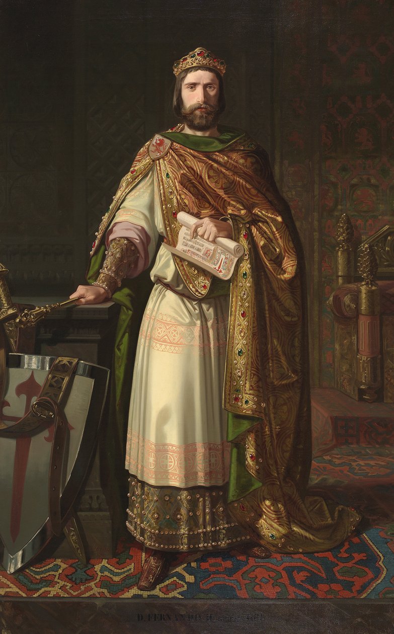 Muotokuva Ferdinand II Leonista tekijältä Isidoro Lozano