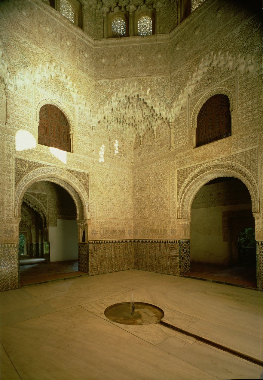 Kahden sisaren huone (Sala de las Dos Hermanas) 1300-luku tekijältä Islamic School