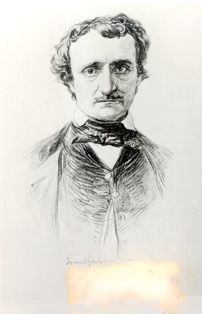 Edgar Allan Poe (1809-49) 1907 tekijältä Ismael Gentz