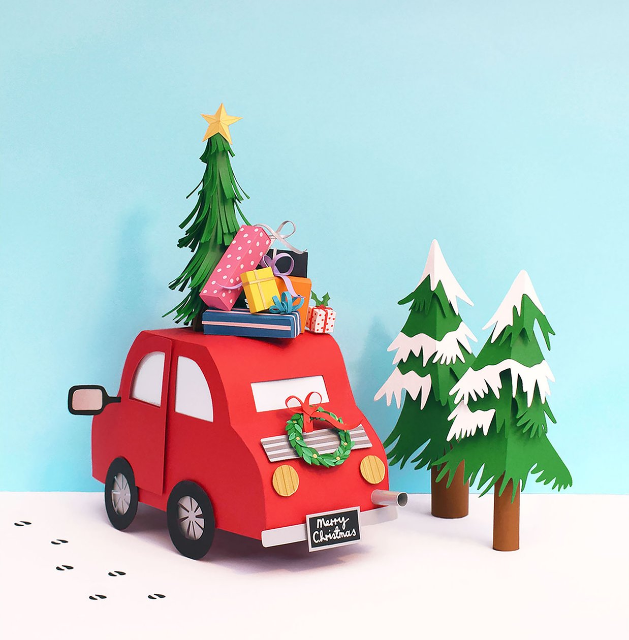 Driving Home For Christmas, 2016 (paperi) tekijältä Isobel Barber