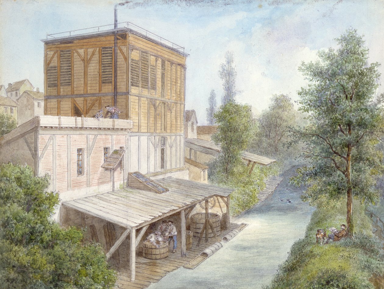 Bievre Gentillyssä, 1865 tekijältä Isodore Laurent Deroy