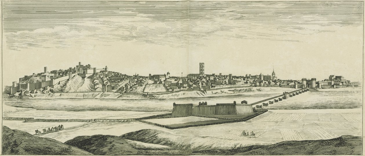 Badaiosin laakson espanjalainen profiili tekijältä Israël Silvestre the Younger