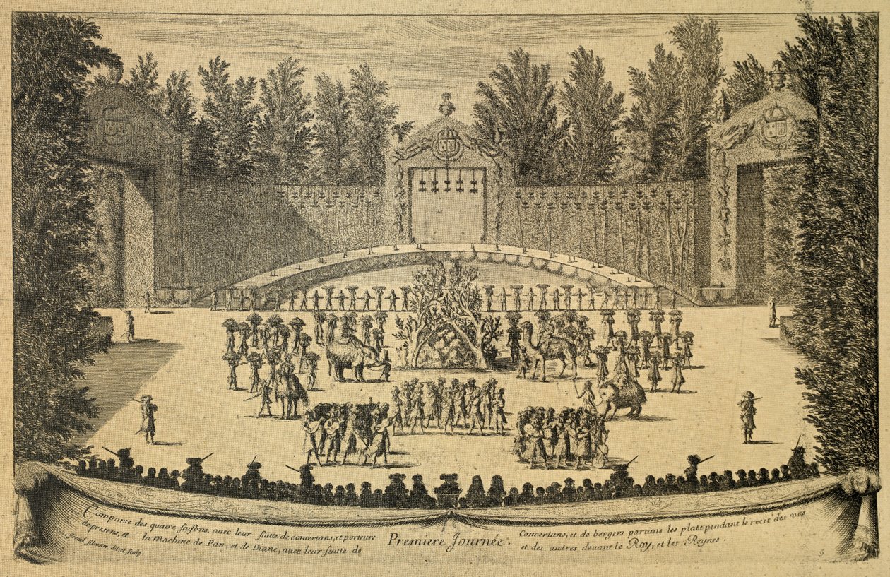 Juhlallisuudet Versaillesissa tekijältä Israel Sylvestre