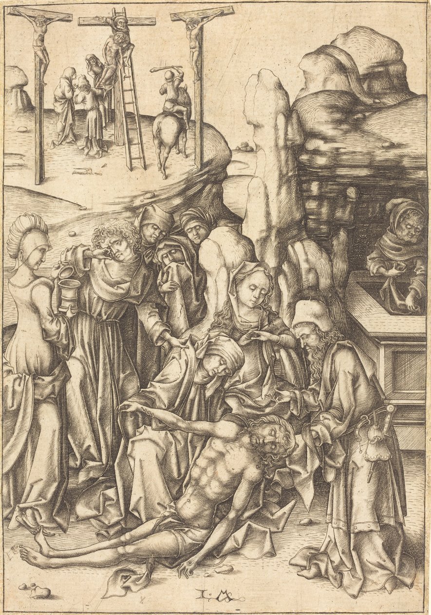 Valituslaulu, c. 1480. tekijältä Israhel van Meckenem