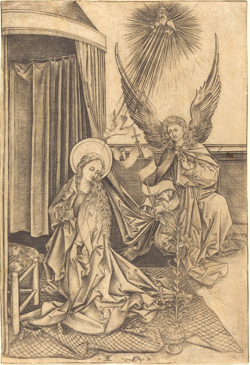 Ilmoitus tekijältä Israhel van Meckenem after Martin Schongauer