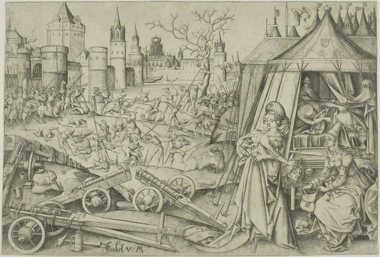 Judith tekijältä Israhel van Meckenem the younger
