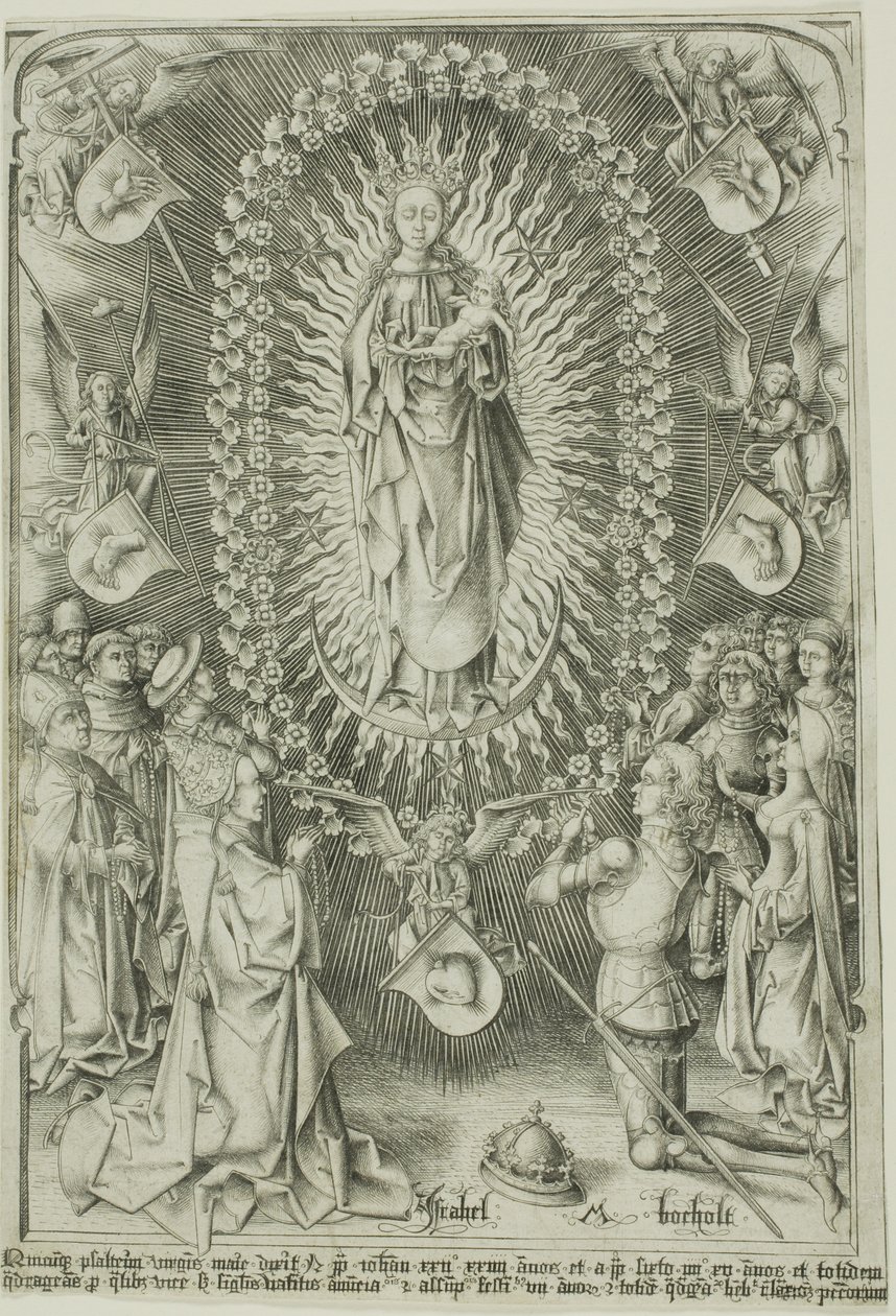 Rukousnauhan Madonna tekijältä Israhel van Meckenem the younger