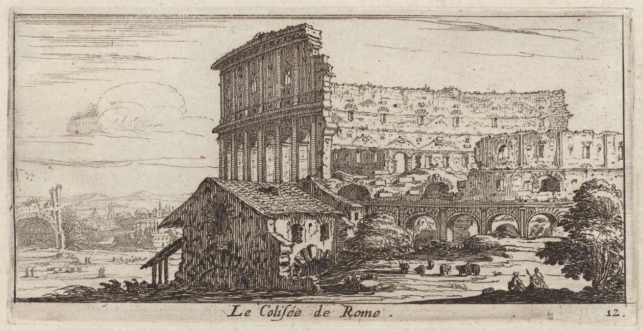 Colosseum Roomassa tekijältä Israël Silvestre