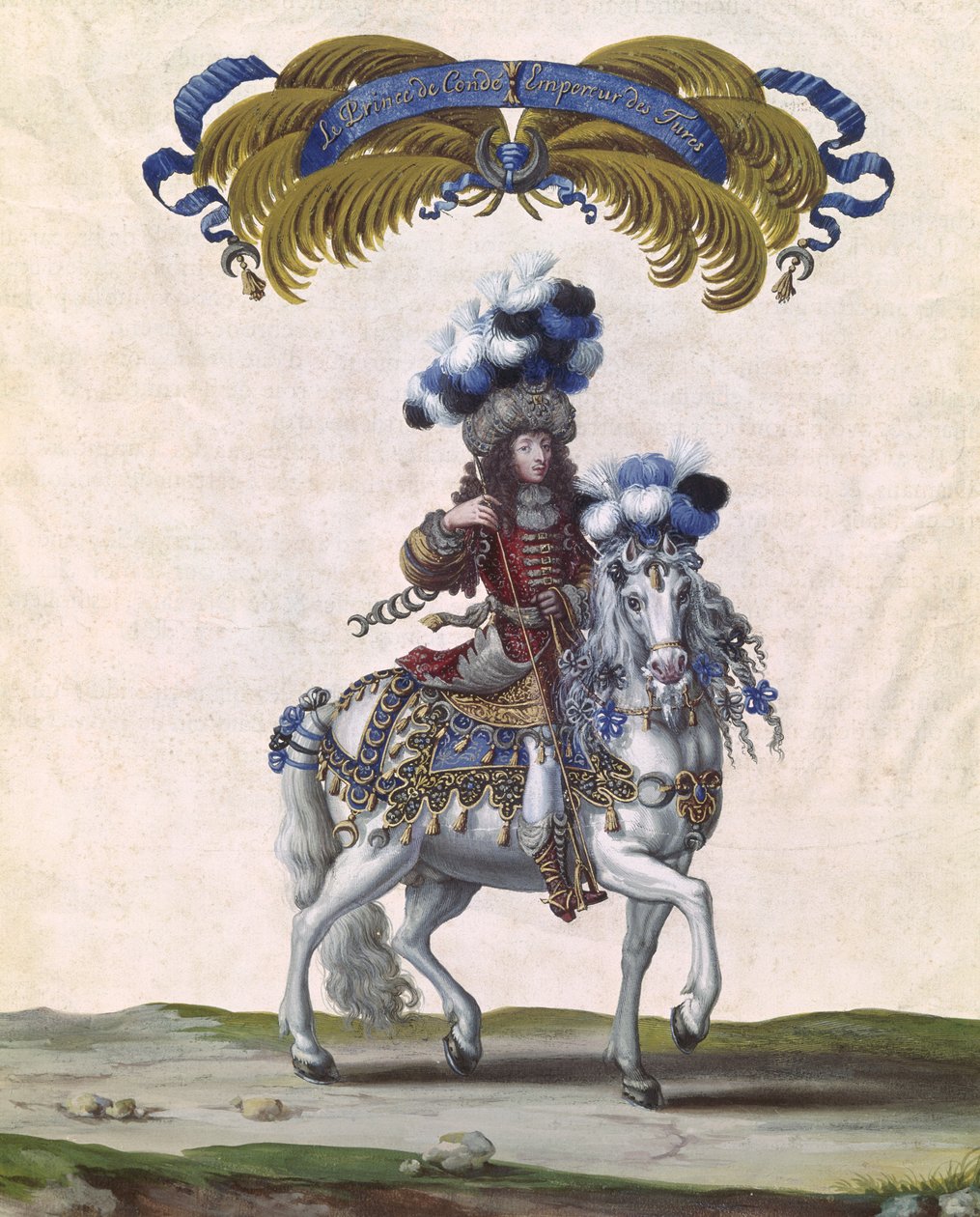 Conden prinssi Turkin keisarina, osa Louis XIV:n (1638-1715) Tuileries