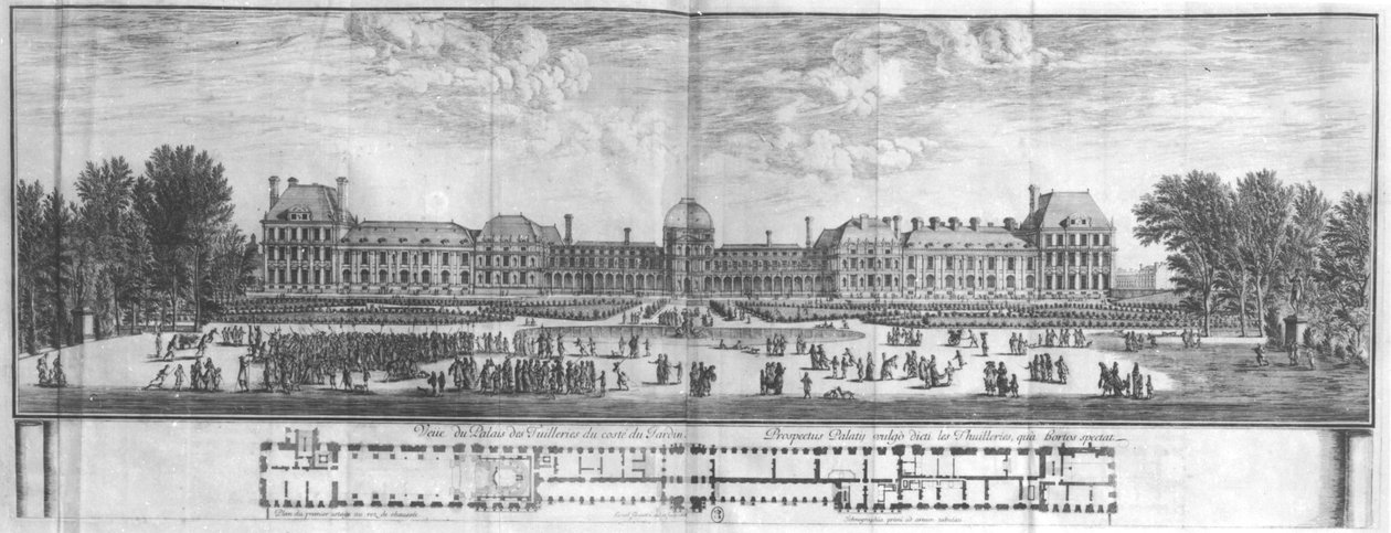 Näkymä Palais des Tuileries