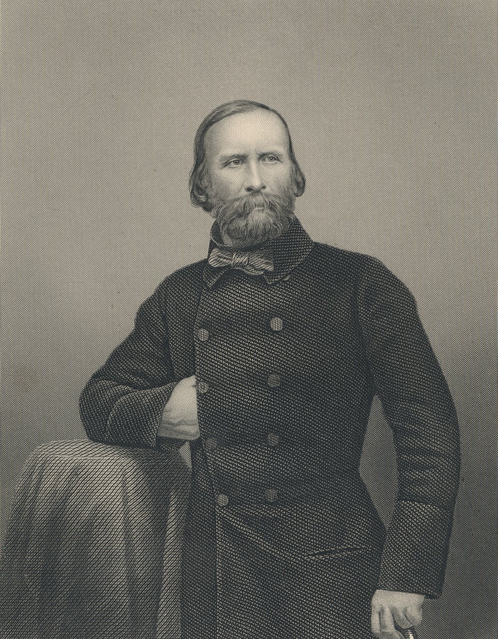 Giuseppe Garibaldi, kaiverrus D.J Pound tekijältä Italian Photographer