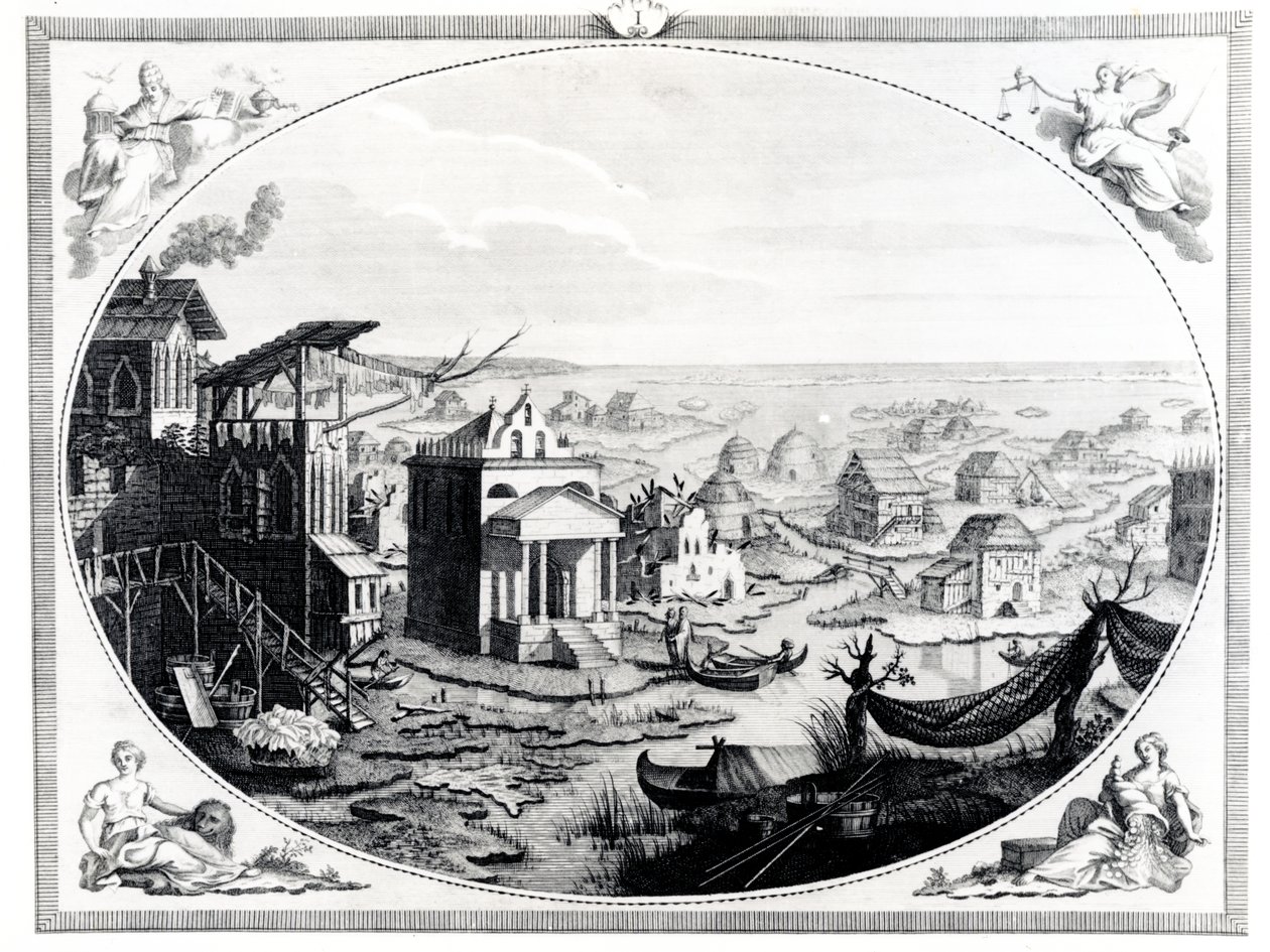 Venetsian varhainen asutus (katso myös 417314) tekijältä Italian School