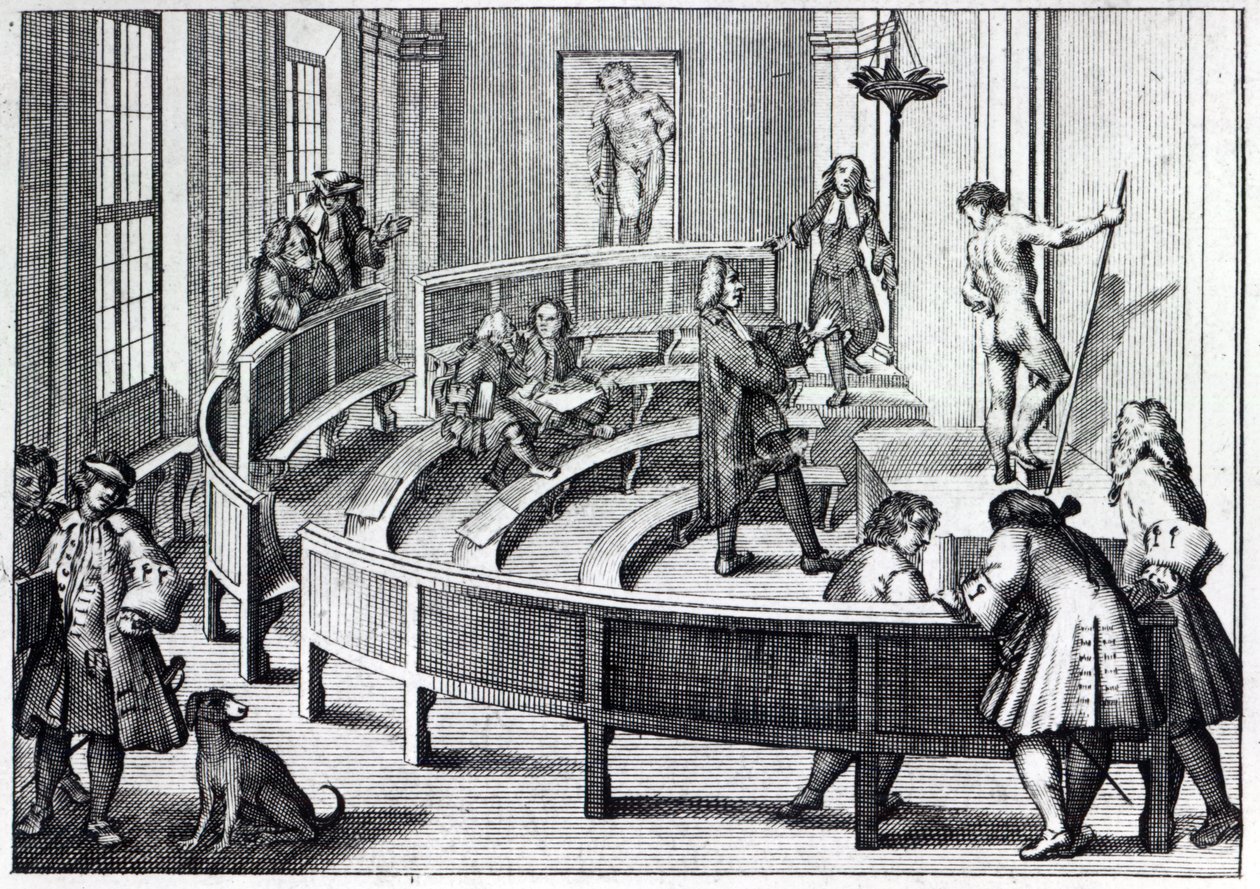 Elämänpiirustuskurssi, 1739 tekijältä Italian School