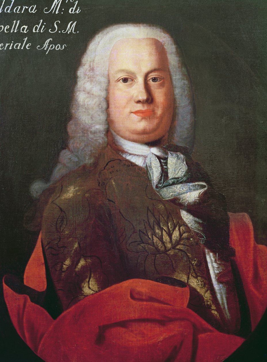 Antonio Caldaran muotokuva tekijältä Italian School