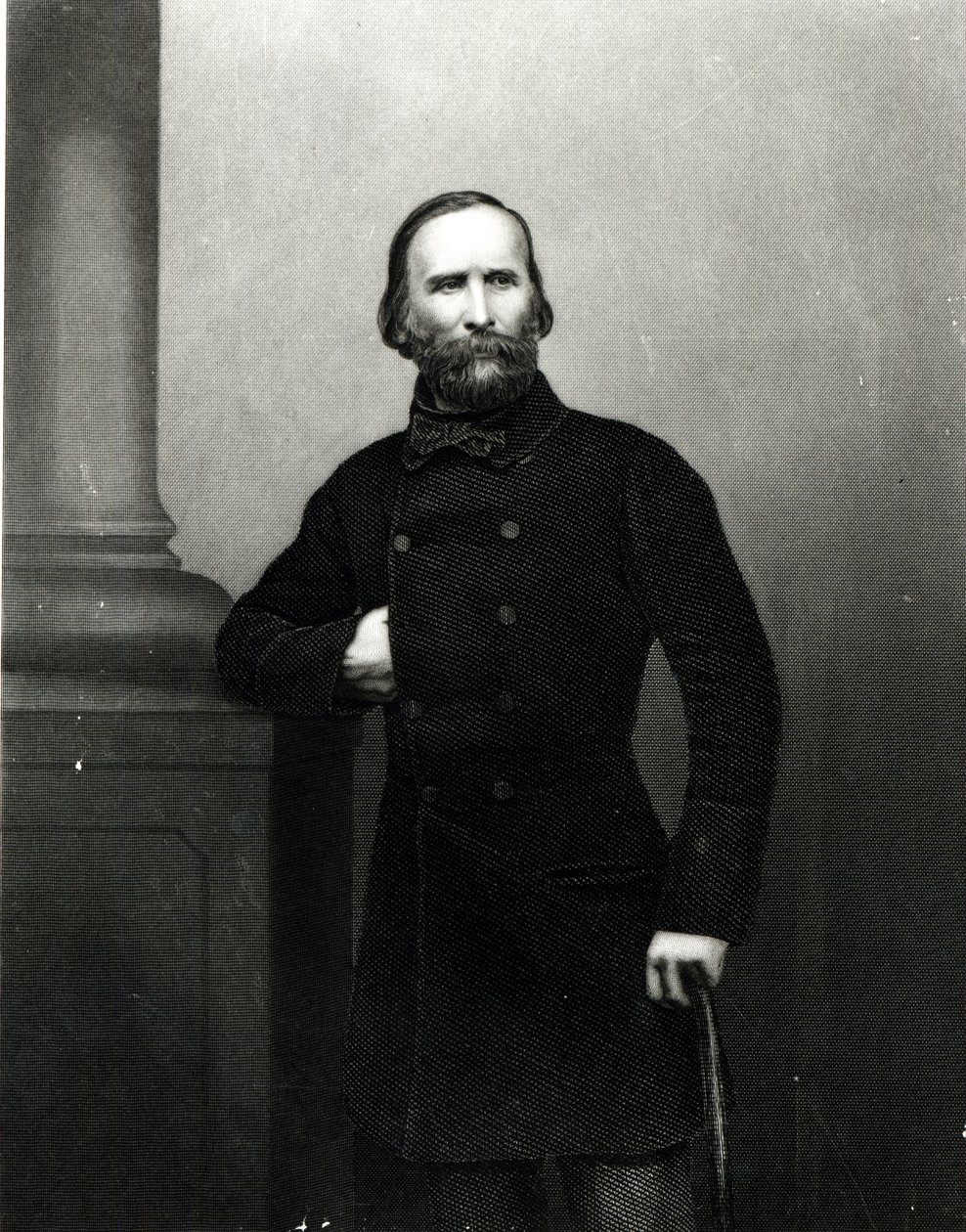 Giuseppe Garibaldin (1807-82) muotokuva tekijältä Italian School