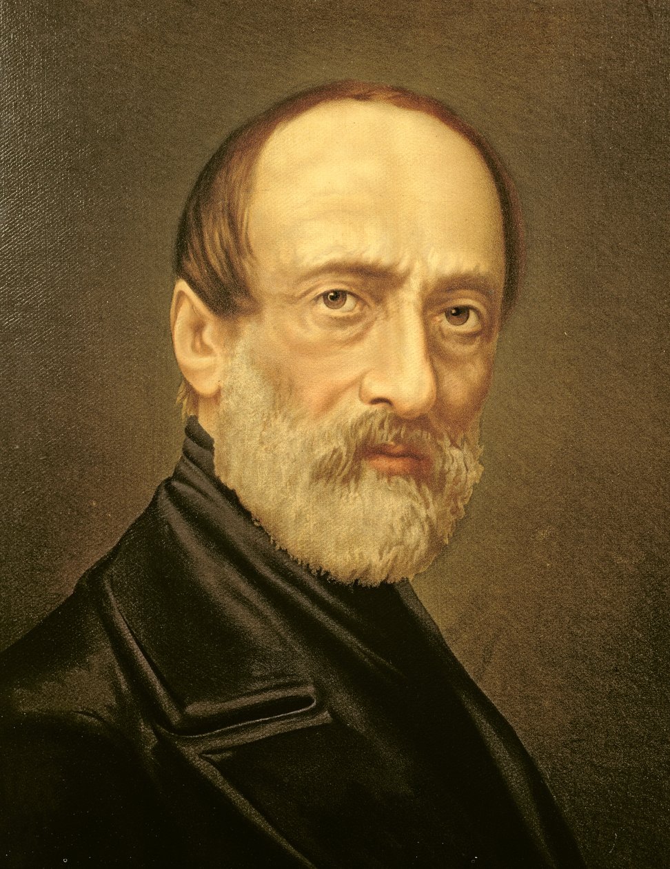 Giuseppe Mazzinin muotokuva tekijältä Italian School
