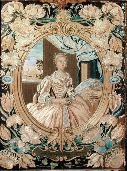 Muotokuva Maria Amaliasta Sachsenista (1724-60) (katso 186987) tekijältä Italian School