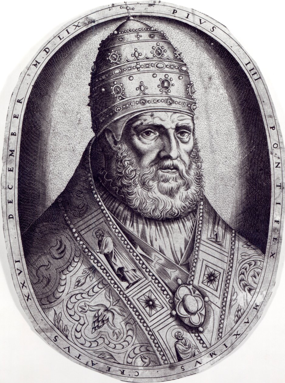Paavi Pius IV:n muotokuva, 1559 tekijältä Italian School