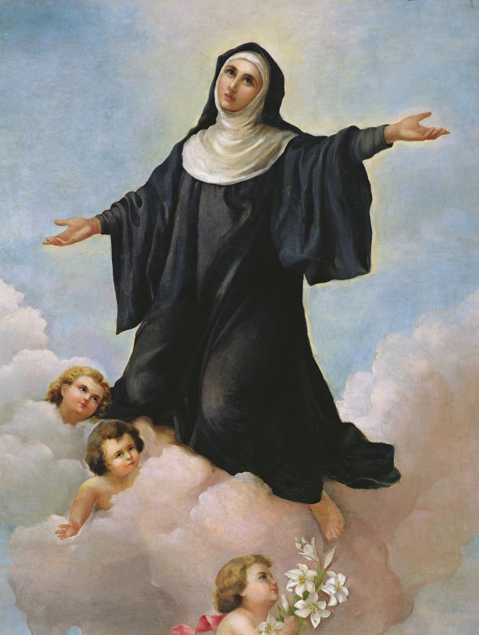 Santa Liberata in Glory, 1899 tekijältä Italian School