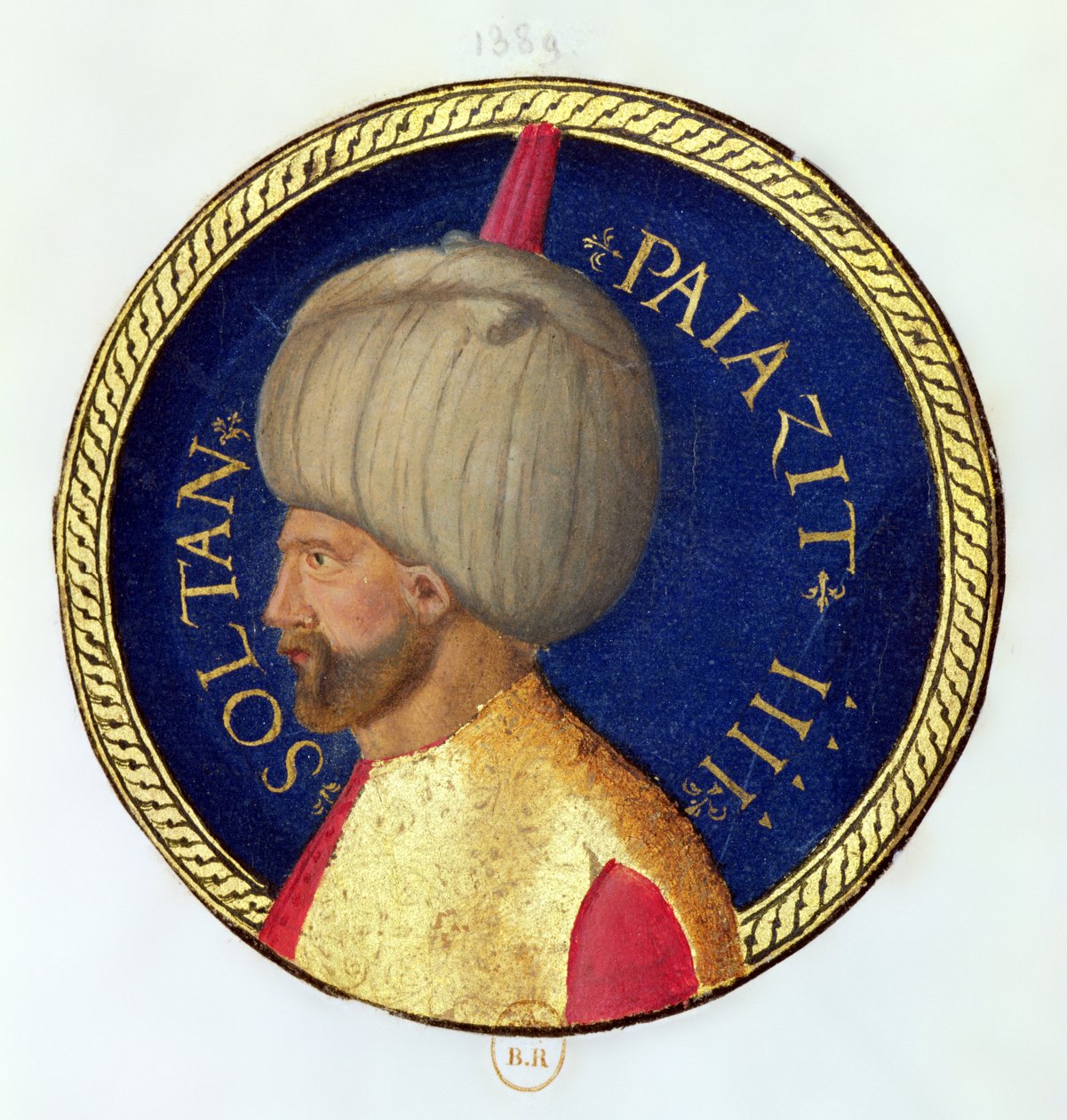 Sulttaani Bayezid I (1357-1403) tekijältä Italian School