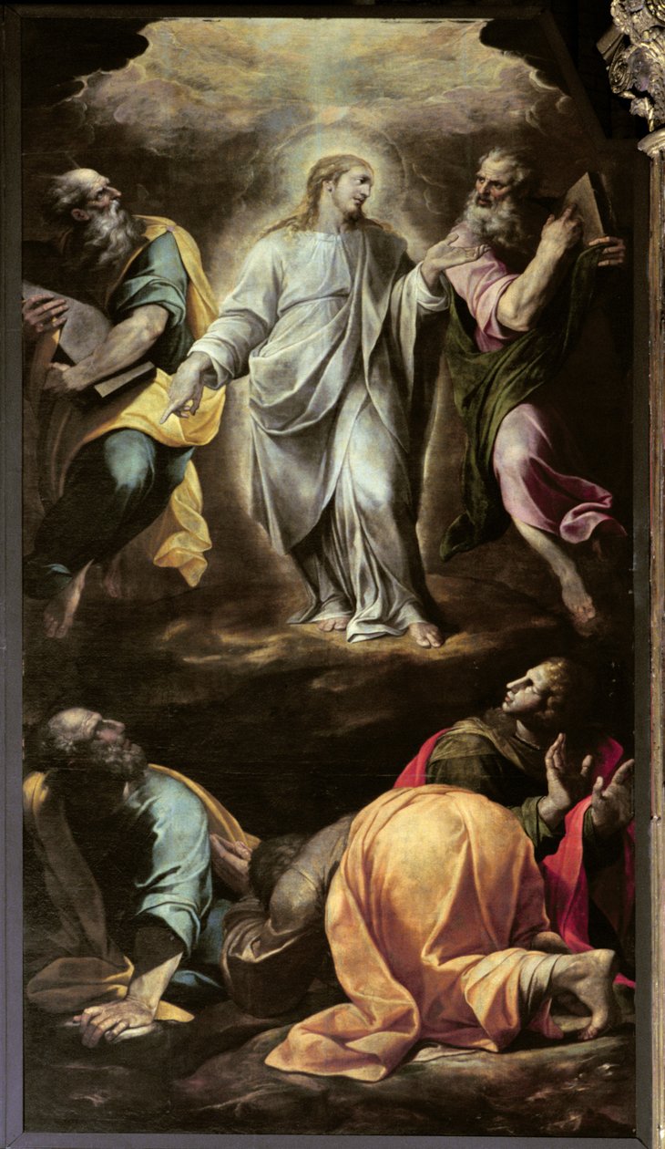 Kristuksen kirkastus uruista, valmistui 1559-1602 tekijältä Italian School