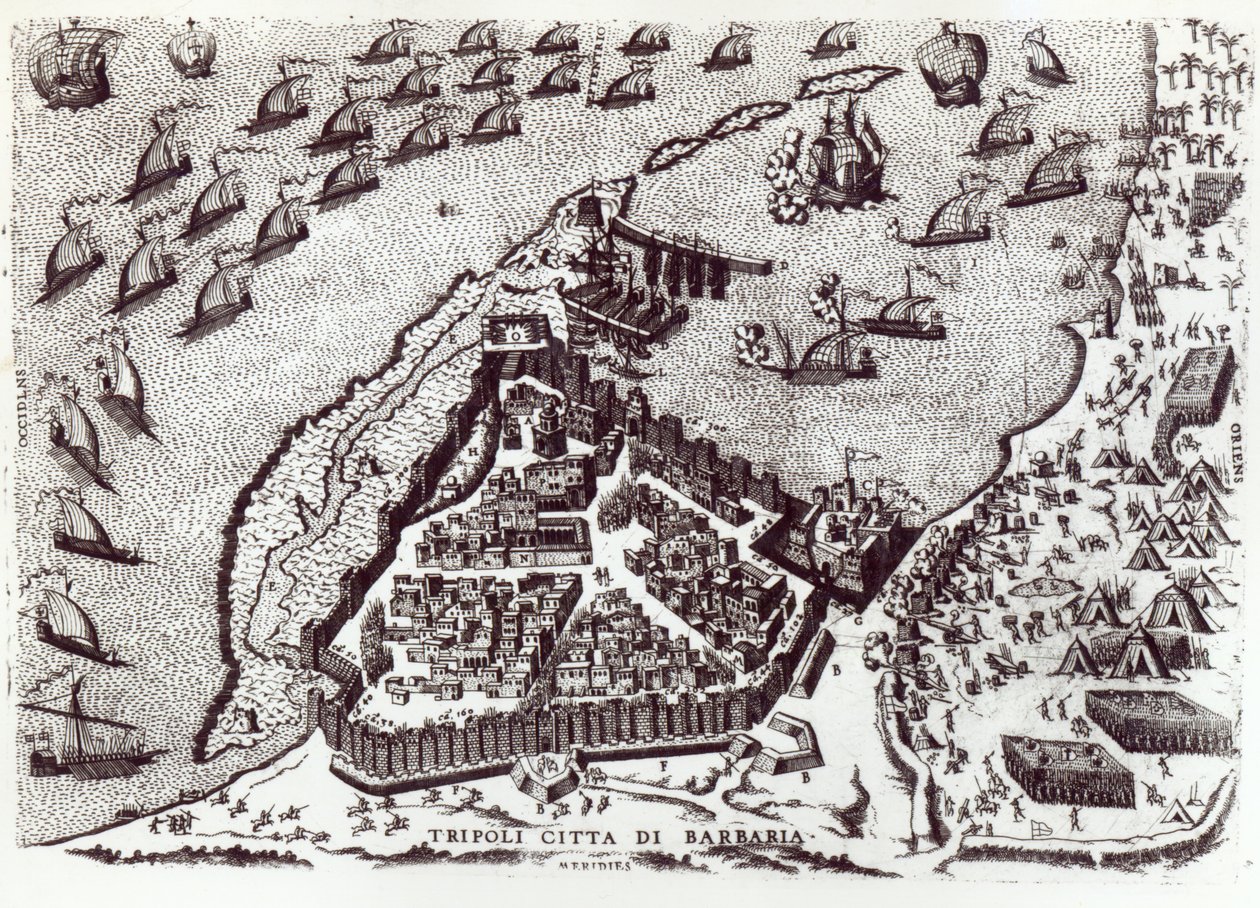 Tripoli, n. 1550 | tekijältä Italian School