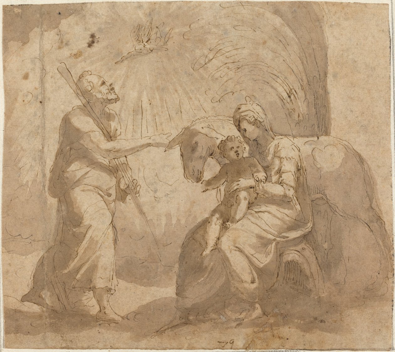 Loput lennossa Egyptiin tekijältä Italian 16th Century