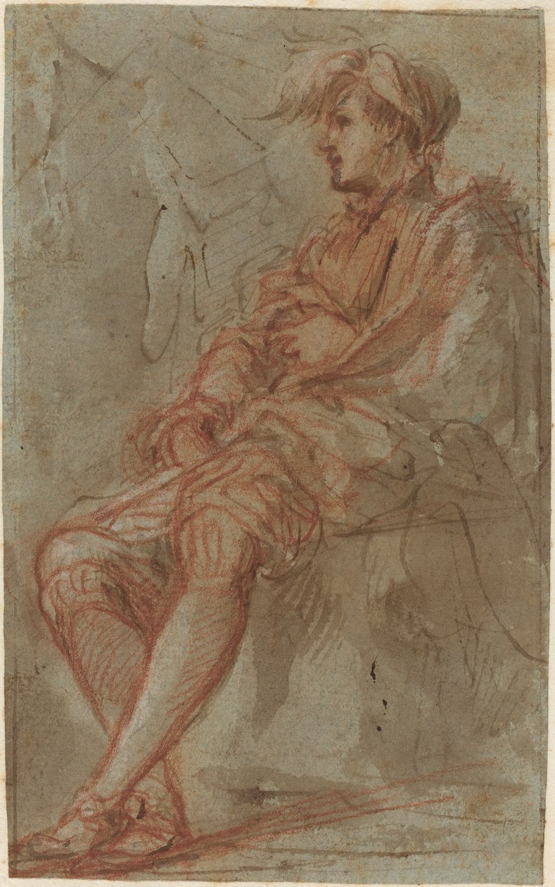Nuori mies tekijältä Italian 17th Century