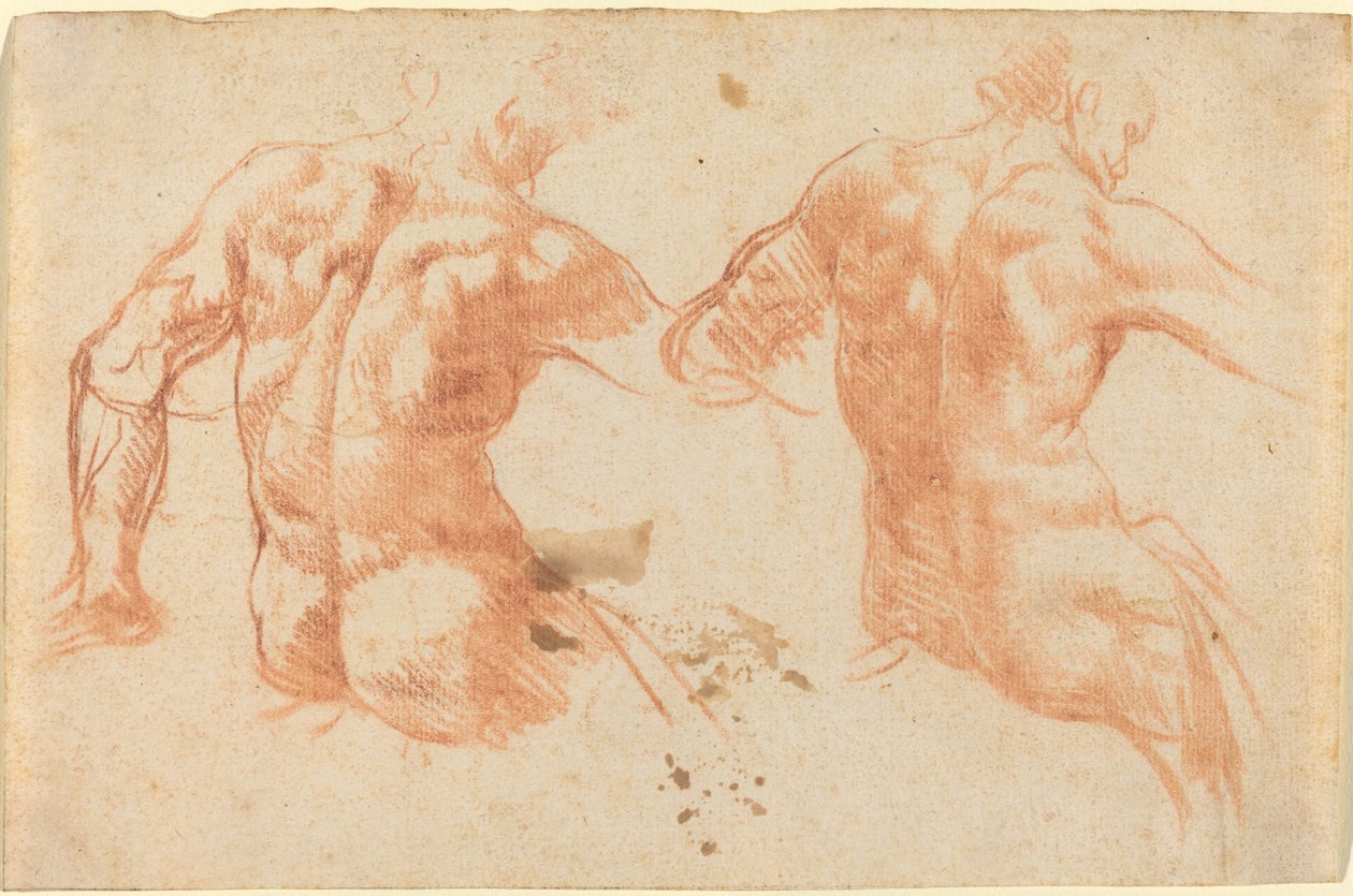 Kaksi alaston tekijältä Italian 17th Century