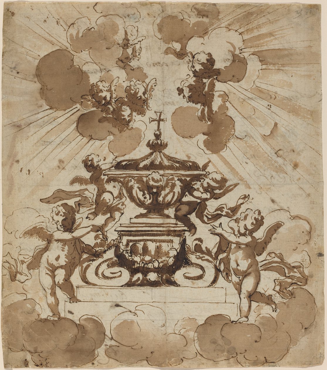 Isännän ylistäminen tekijältä Italian 18th Century
