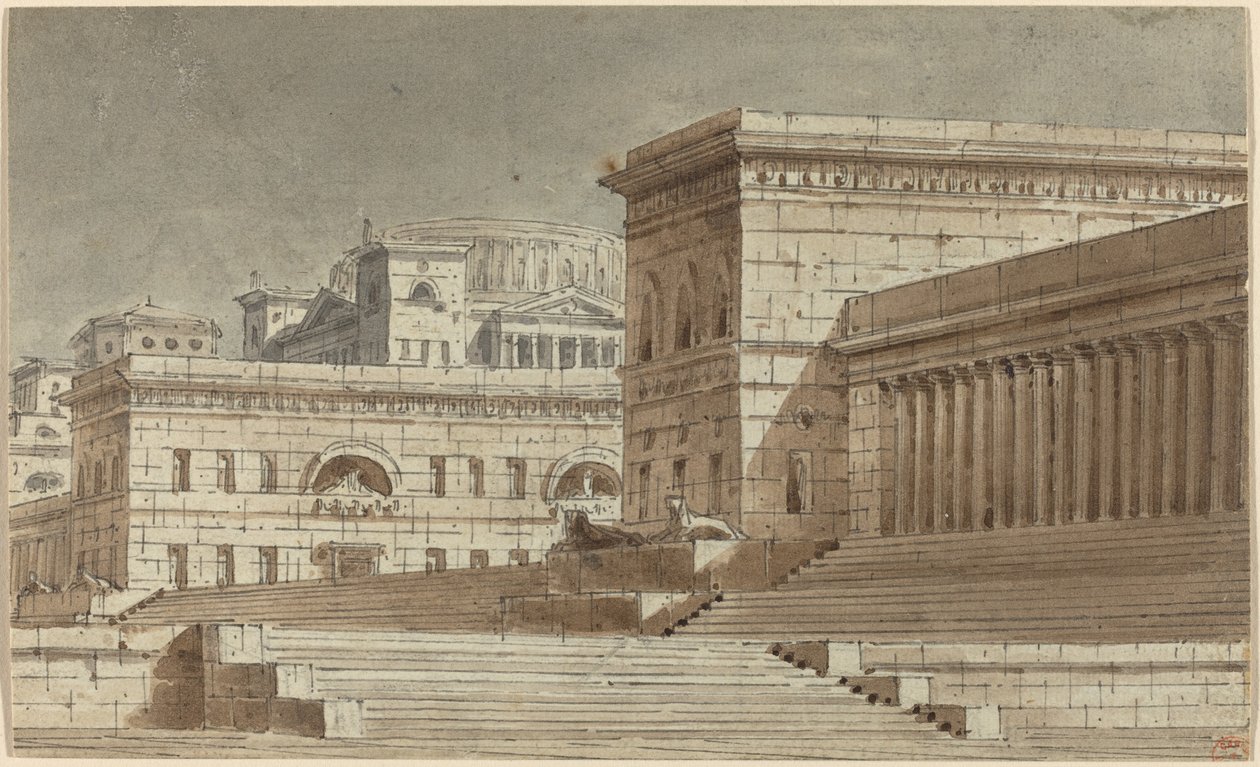 Lavasuunnittelu tekijältä Italian 19th Century