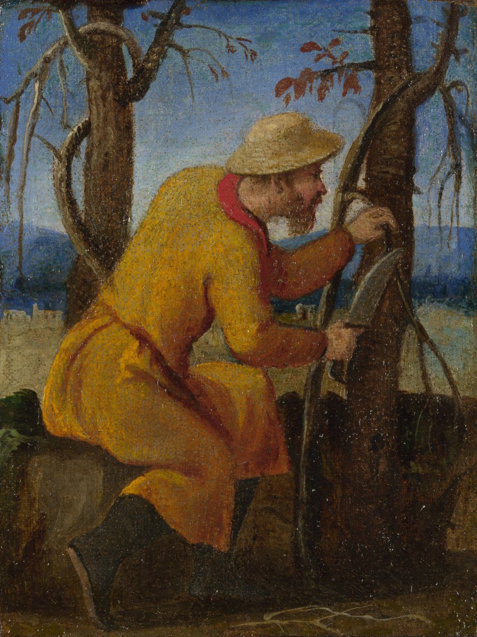 Kuukausien työt: maaliskuu, n. 1580 tekijältä Italian Master