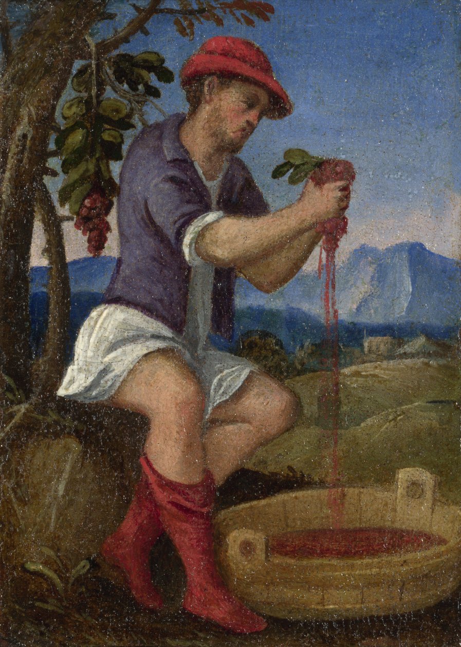 Kuukausien työt: syyskuu, n. 1580 tekijältä Italian Master