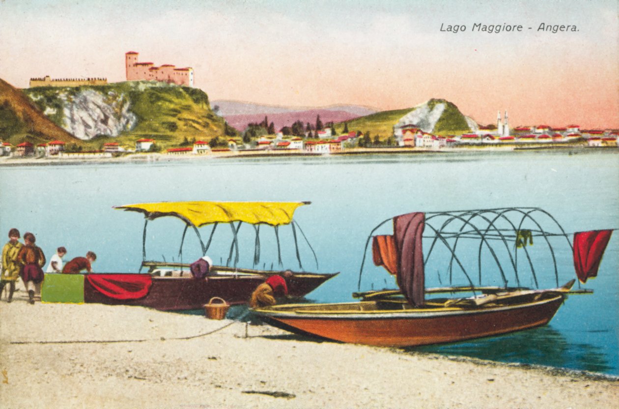 Maggiore-järvi, Angera (värikuva) tekijältä Italian Photographer