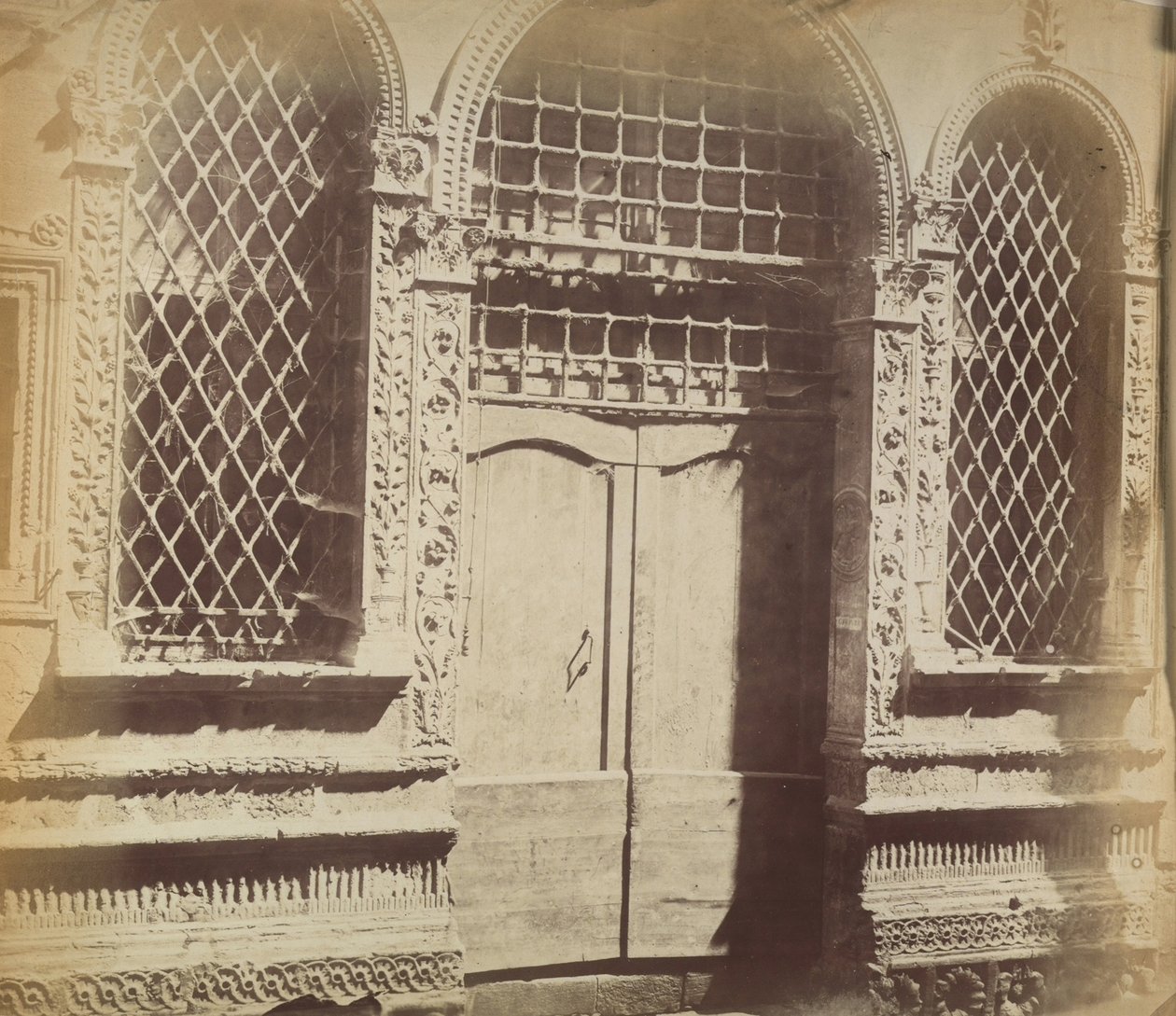 Palazzo Giuzzetti, Venetsia, noin 1865 tekijältä Italian Photographer