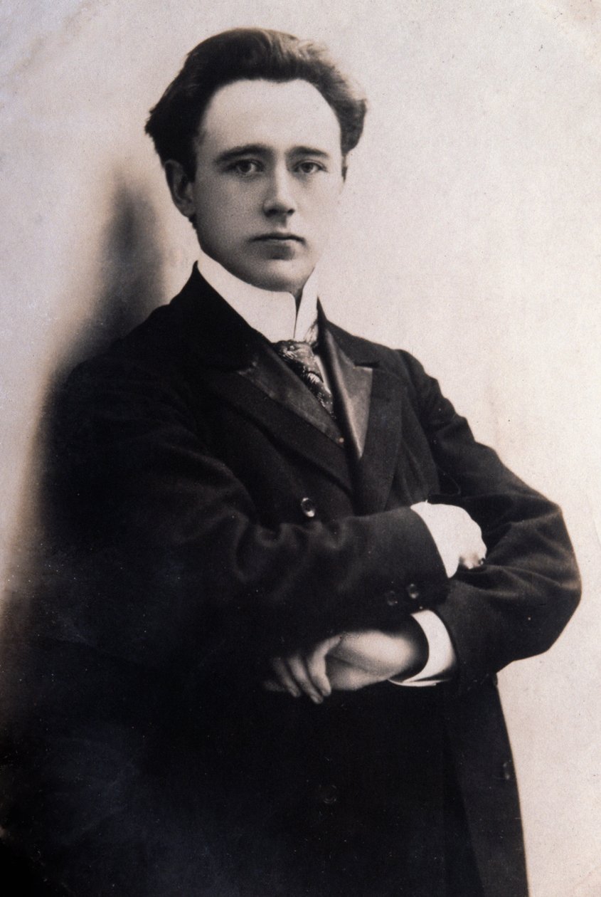 Itävaltalaisen säveltäjän ja kapellimestari Felix von Weingartnerin (1863-1942) muotokuva tekijältä Italian Photographer