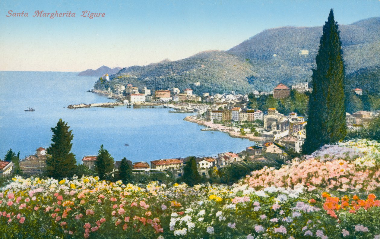 Santa Margherita Ligure, Italia (värillinen kuva) tekijältä Italian Photographer