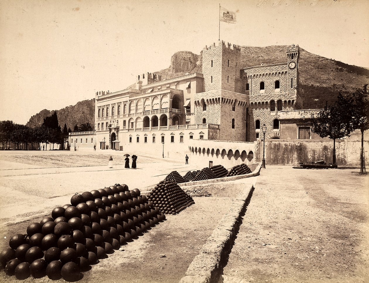 Prinssin palatsi Montecarlossa, Monacon ruhtinaskunnassa tekijältä Italian Photographer