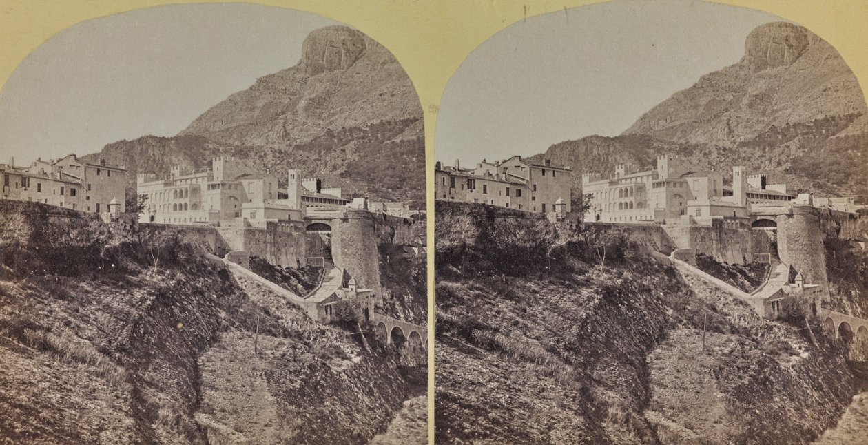Näkymä Monacon ruhtinaskunnan prinssien palatsille tekijältä Italian Photographer