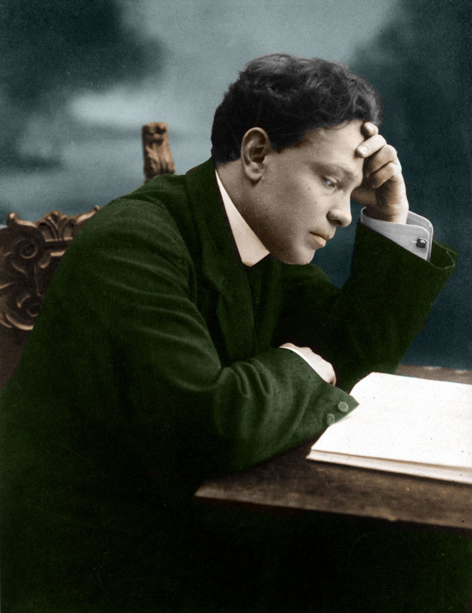 Ottorino Respighi (värillinen kuva) tekijältä Italian Photographer Italian Photographer