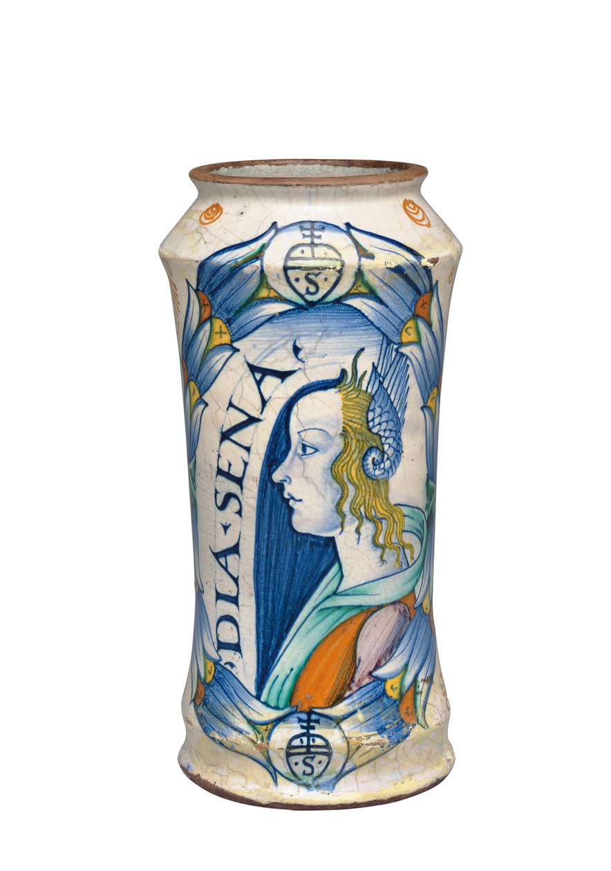 Teoksessa Deruta Maiolica "Bella Donna" Albarello, n. 1510-20 tekijältä Italian School
