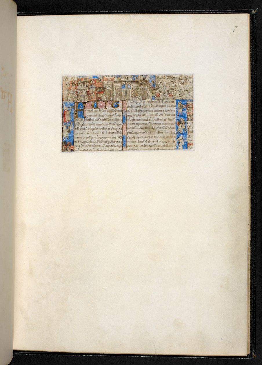 Lisää MS 27695, f.7r, hyveistä ja paheista kertovasta tutkielmasta, Genova, n. 1330-40 (pergamentti). tekijältä Italian School