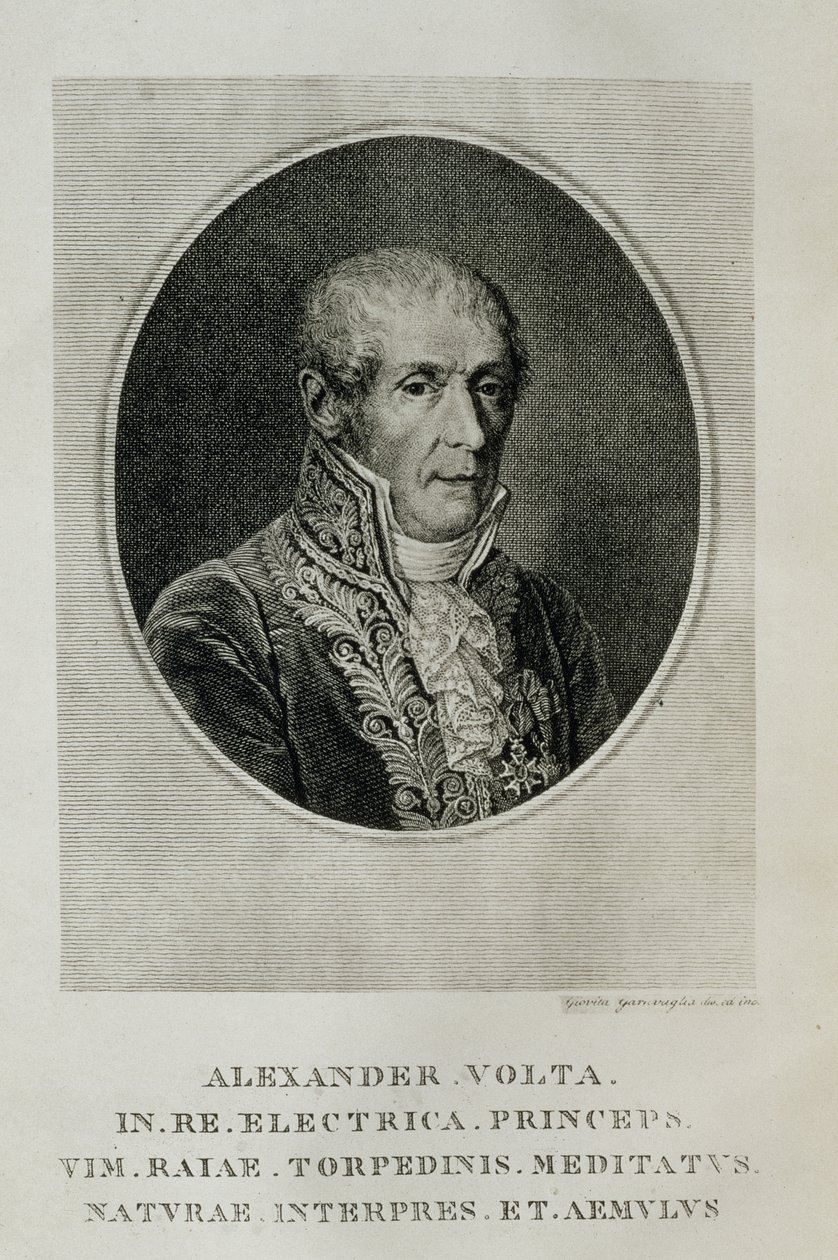 Alessandro Giuseppe Antonio Anastasio Volta (1745-1827), LOpera Alessandro Volta, Milano, 1927 tekijältä Italian School