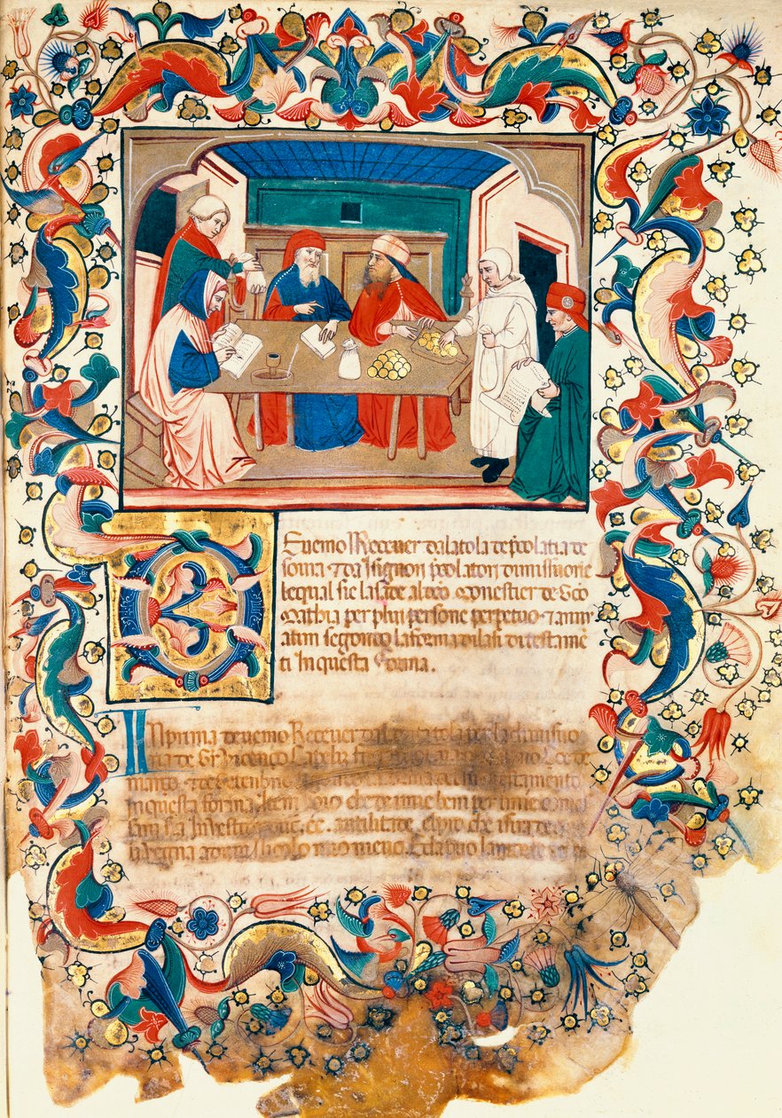 Pankkitoiminta, Veneto-Bolognese School (pienikokoinen) (katso myös 60916-7 ja 60919) tekijältä Italian School