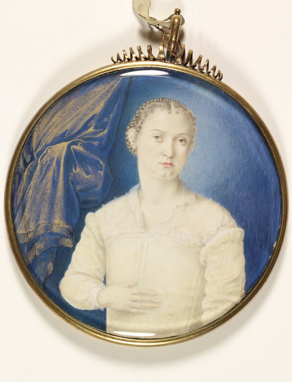 Bianca Capello, Toscanan suurherttuatar (akvarelli vellum) tekijältä Italian School