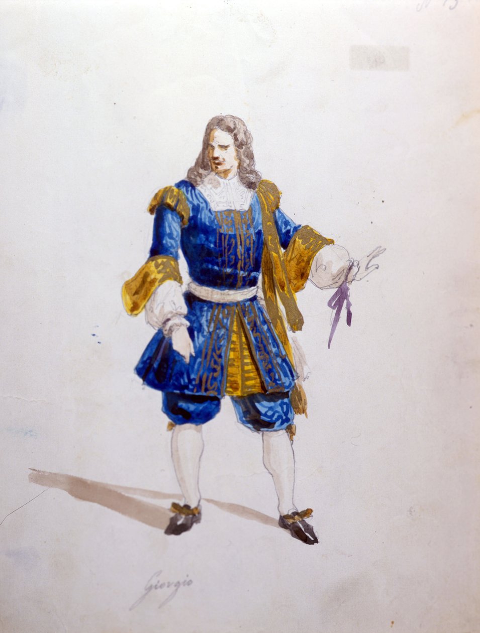 Giorgion hahmo Giuseppe Verdin Traviatassa tekijältä Italian School