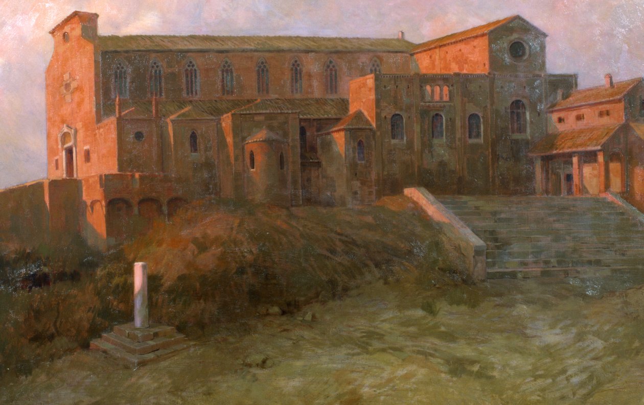 Aracoelin kirkko tekijältä Italian School