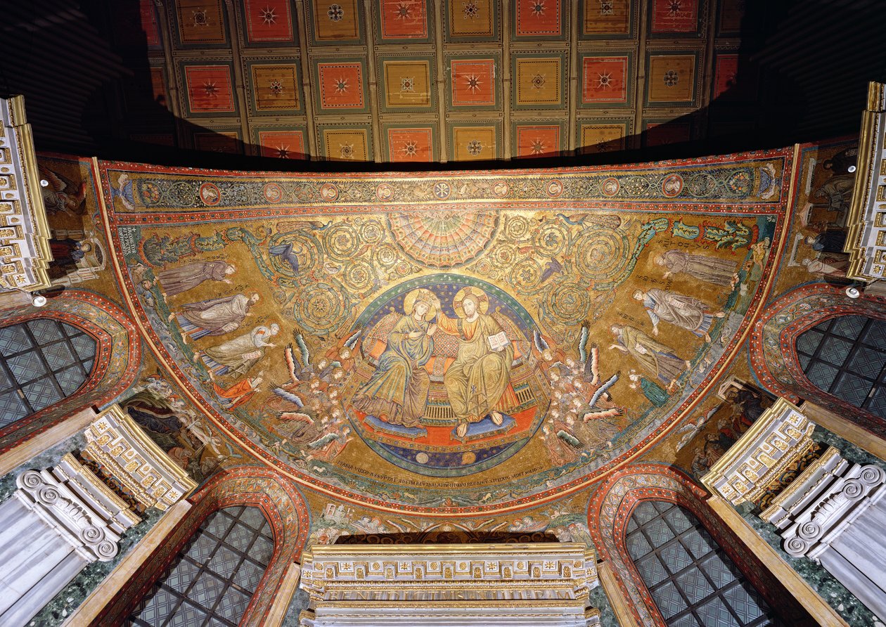 Kristus istui (mosaiikki) tekijältä Italian School