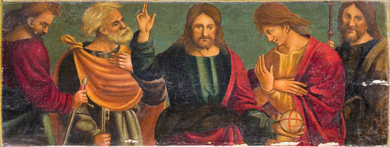 Kristus ja neljä apostolia tekijältä Italian School