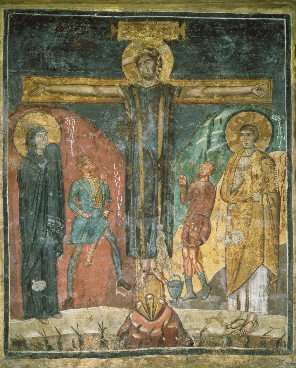 Ristiinnaulitseminen, 741-52 tekijältä Italian School